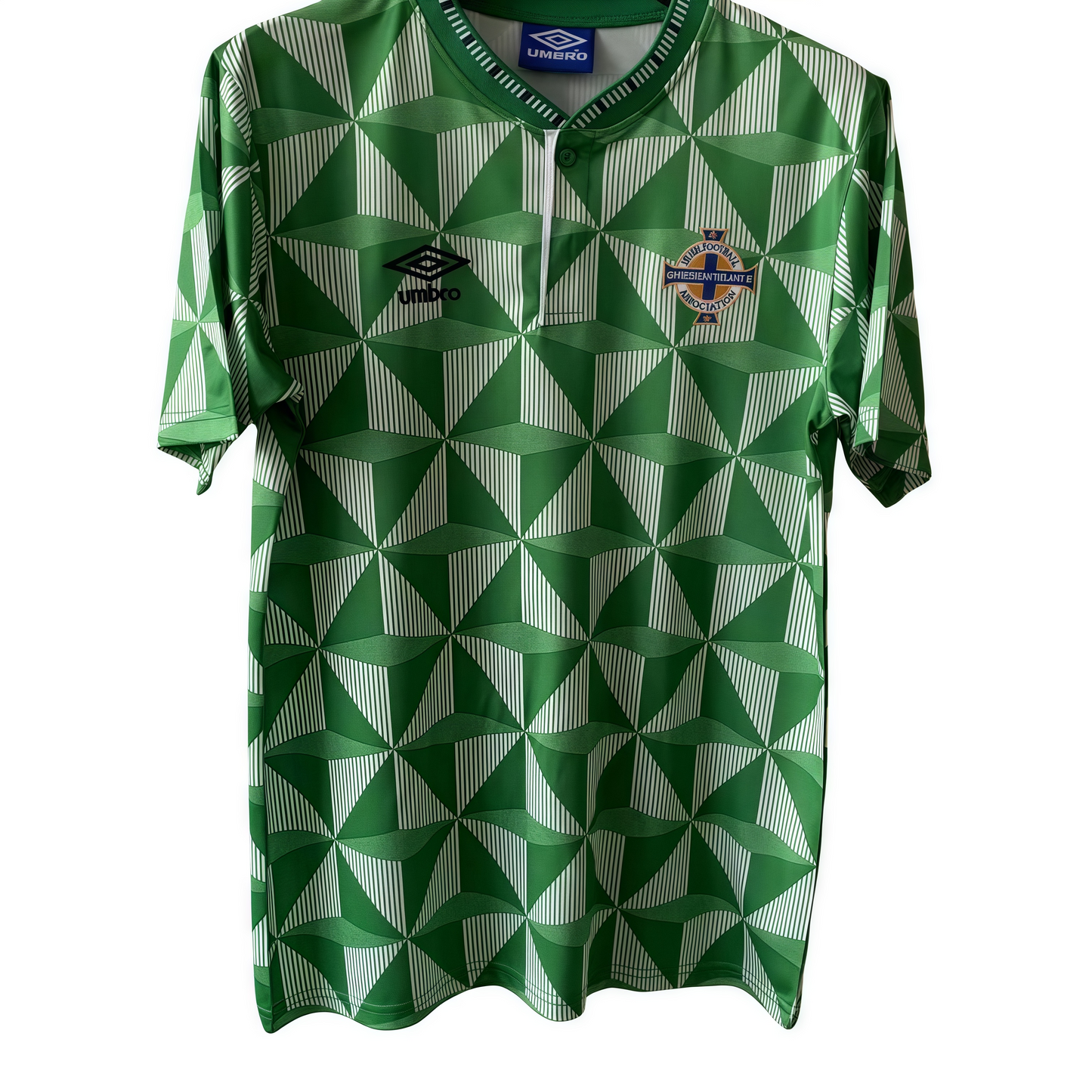 1990 Northern Ireland Home Retro Shirt
