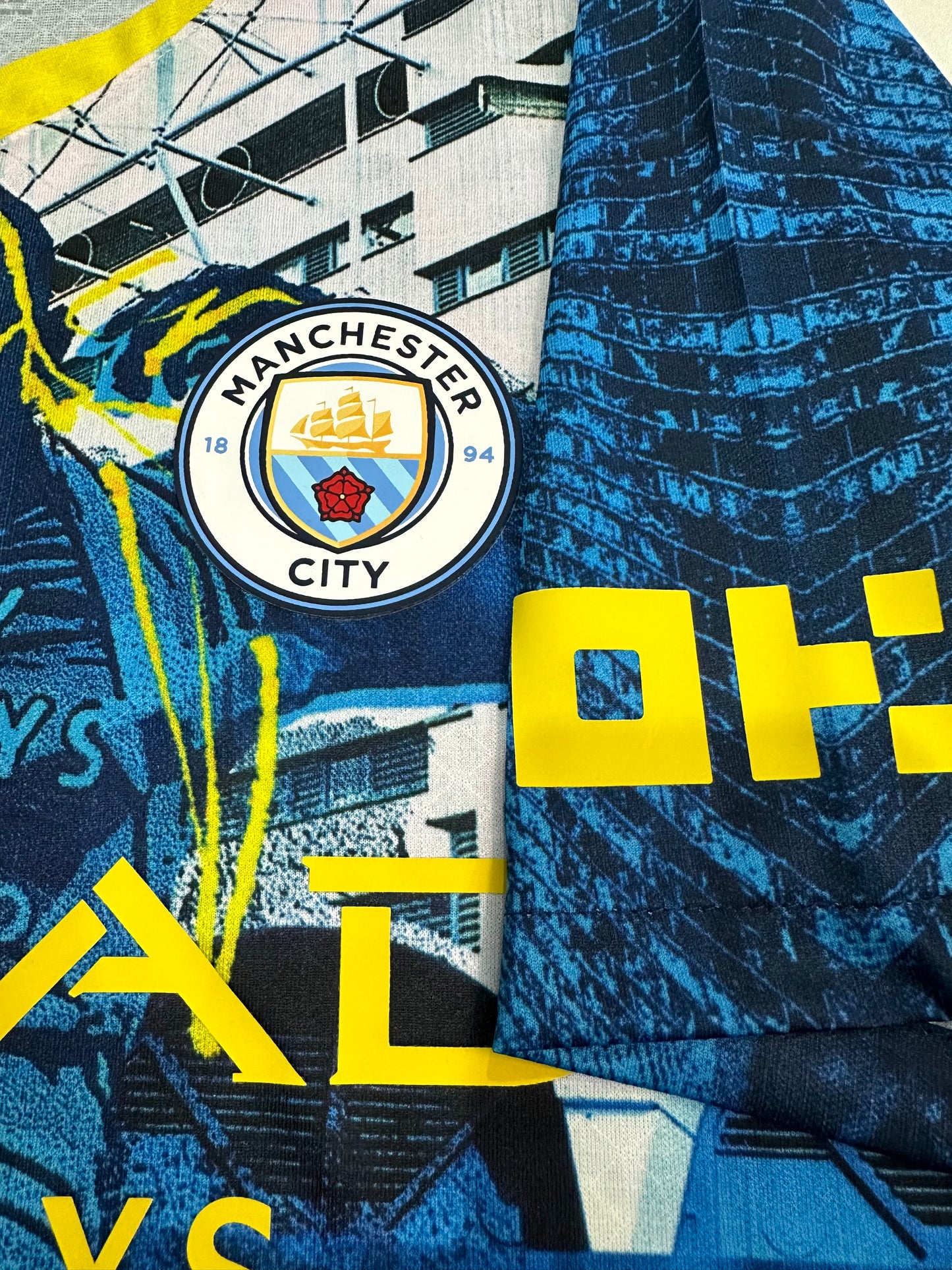 2025/2026 Manchester City Special Edition Blue Player Shirt