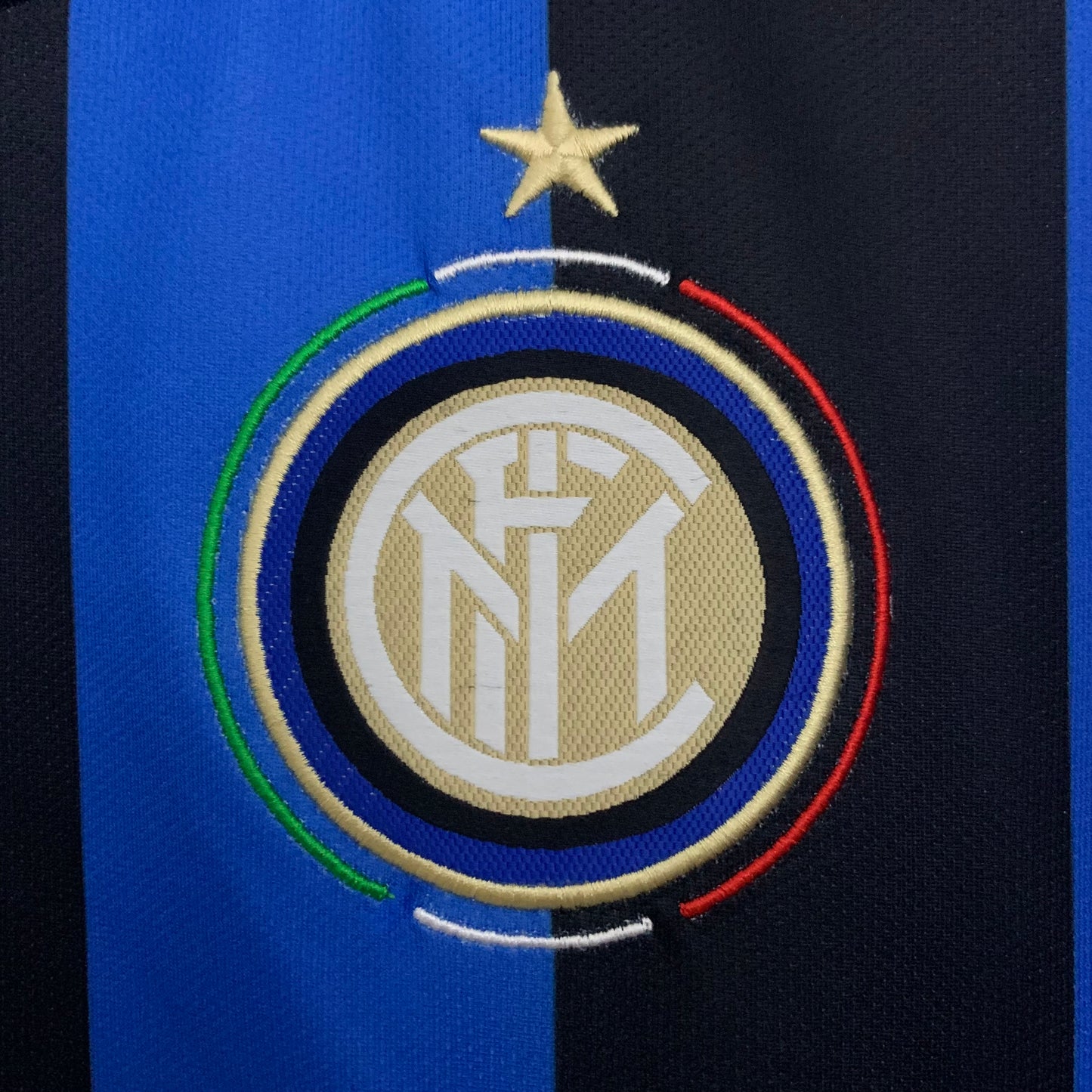 2009/2010 Inter Milan UEFA Champions League Home Retro Shirt