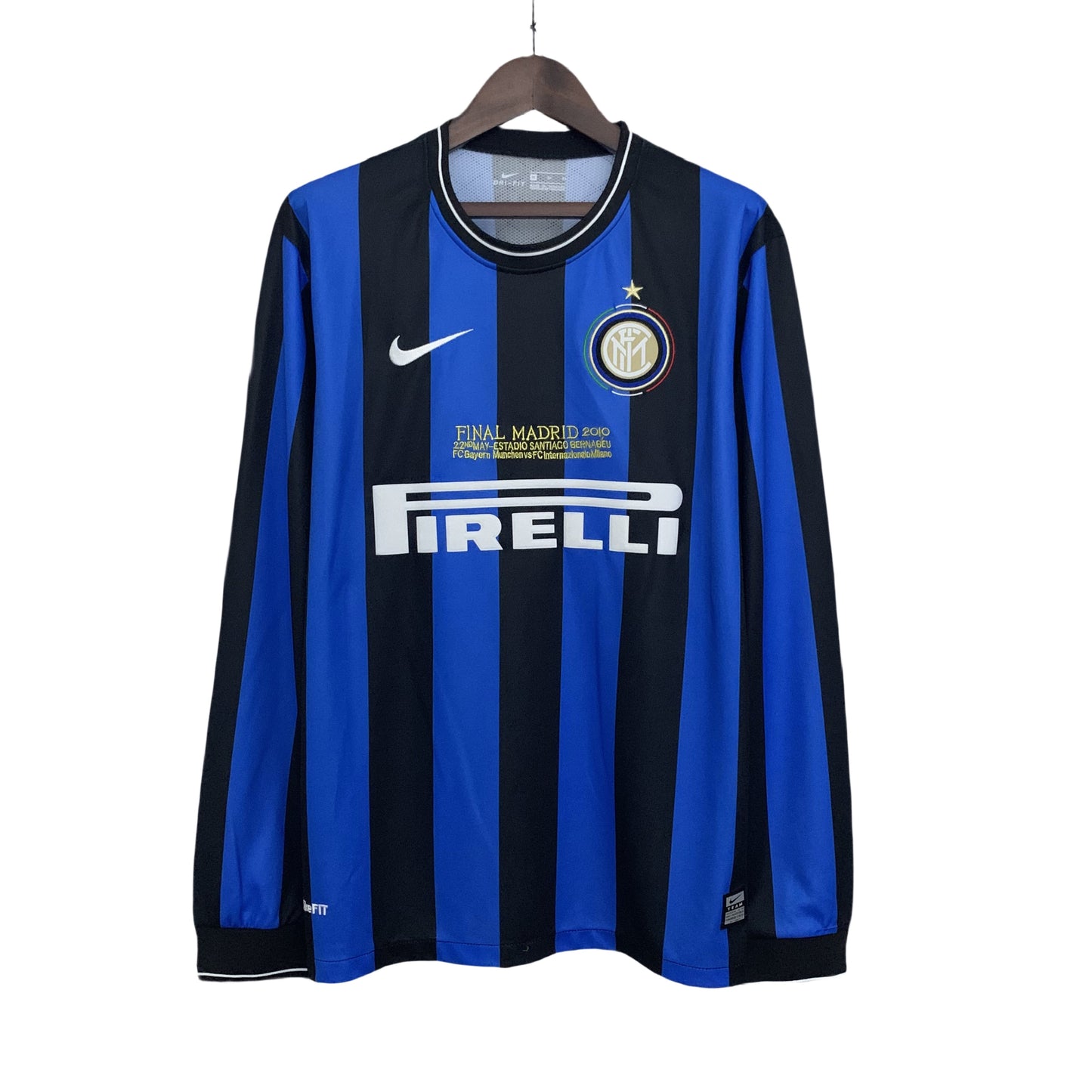 2009/2010 Inter Milan UEFA Champions League Home Retro Shirt
