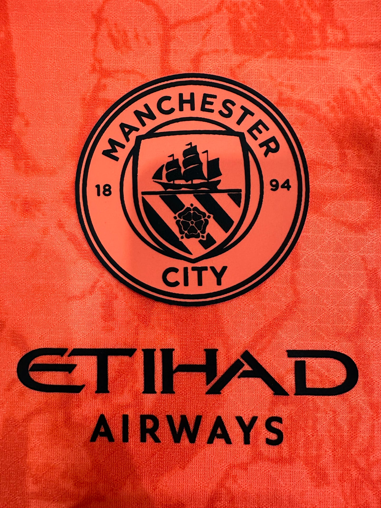 2025/2026 Manchester City Orange Player Shirt
