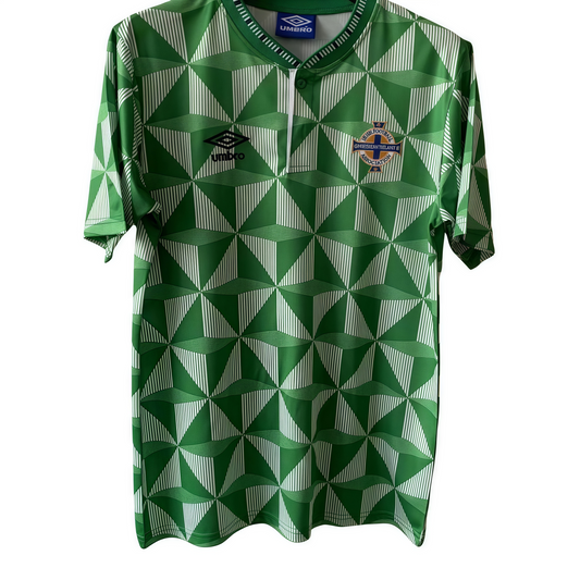 1990 Northern Ireland Home Retro Shirt