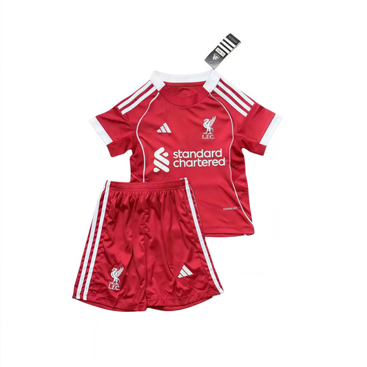 2025/2026 Liverpool FC Home Shirt - Kids