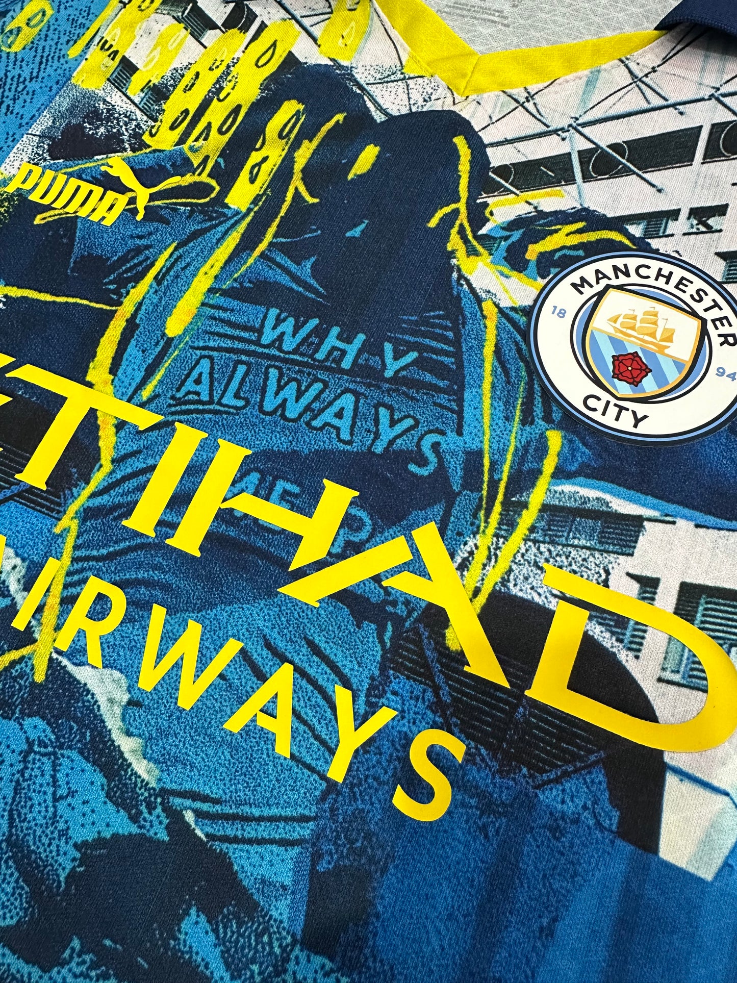 2025/2026 Manchester City Special Edition Blue Player Shirt