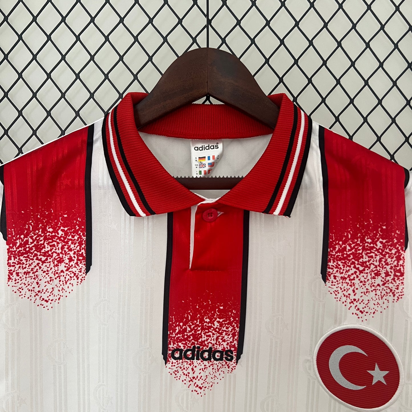 1996 Türkiye away Retro shirt