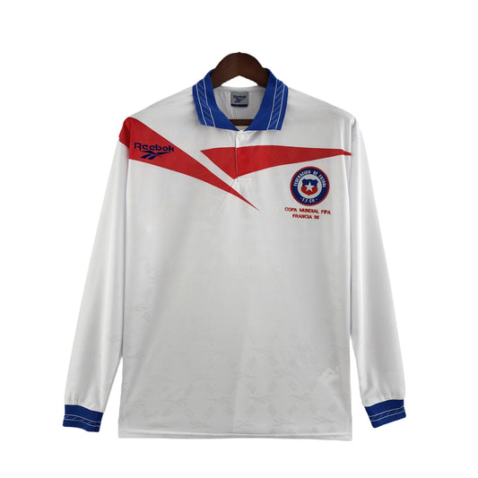 1998 Chile Away Retro Long Sleeve Shirt