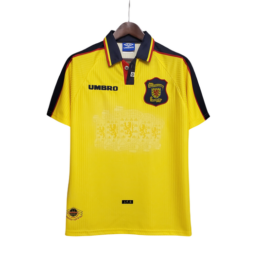 1996/1998 Scotland Yellow Retro Shirt